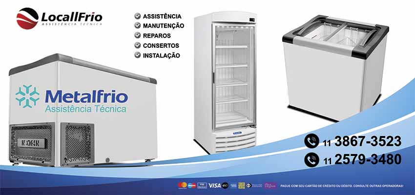 Assistencia Tecnica Freezer Metalfrio | Assistencia Metalfrio Freezer