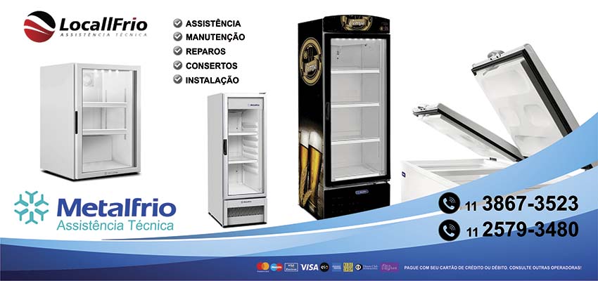 Assistencia Tecnica Freezer Metalfrio | Assistencia Metalfrio Freezer